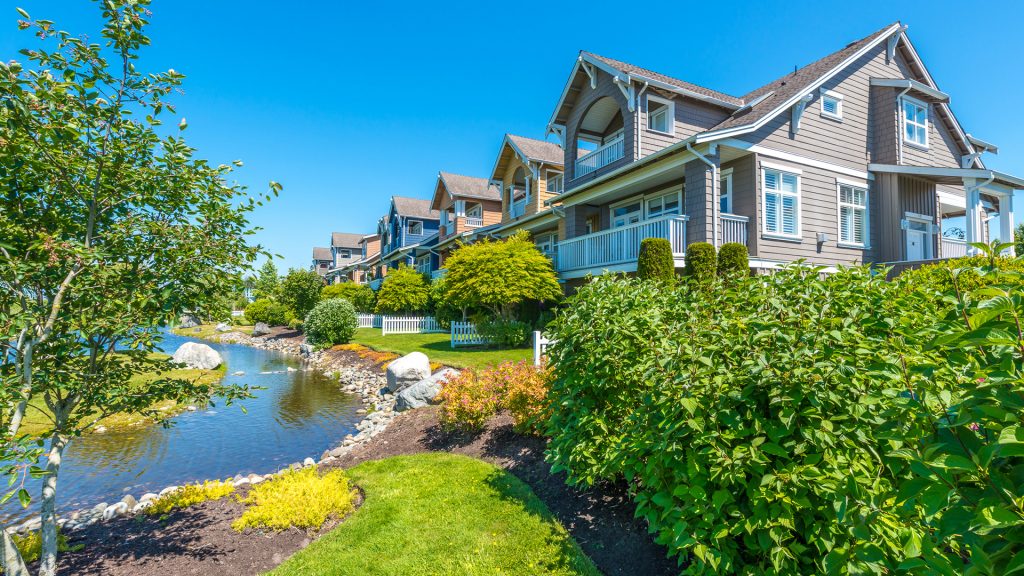 Landscaping residential home