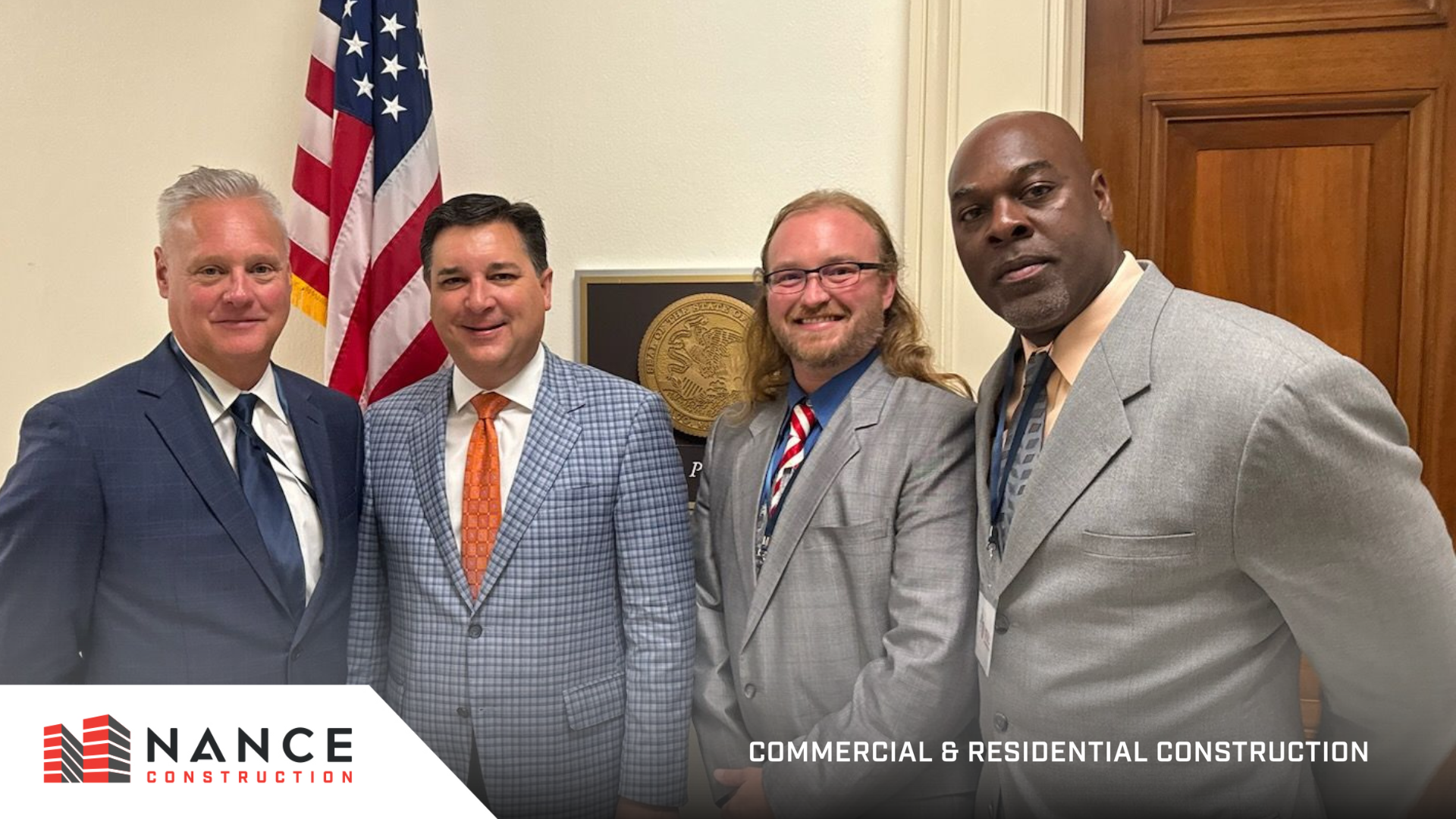 Nance Construction’s Walter Rasby Advocates for Federal Property Reform in Washington, D.C.